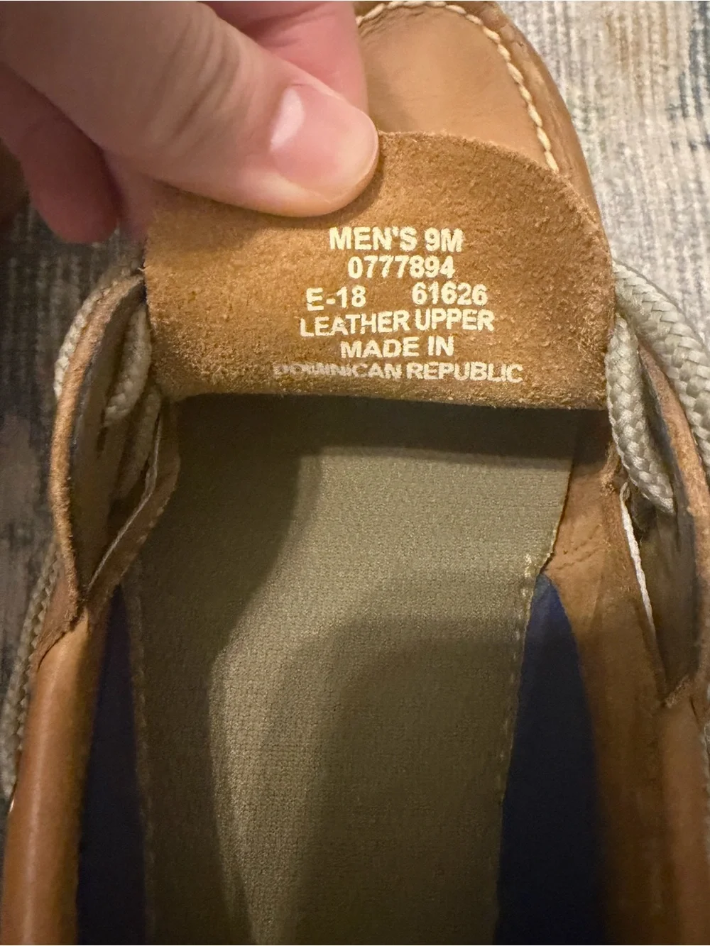 Sperry Men's Classic Tan Leather Boat Shoes